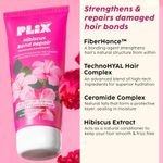 Buy PLIX Hibiscus Bond Repair Trio with Shampoo (200 ml), Conditioner (175 ml) & Leave In Hair Mask (50 ml) Combo of 3 - Purplle