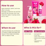 Buy PLIX Hibiscus Bond Repair Trio with Shampoo (200 ml), Conditioner (175 ml) & Leave In Hair Mask (50 ml) Combo of 3 - Purplle