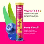 Buy PLIX Glutathione Strawberry Effervescent 30 Tablets With 500mg L-Glutathione For Clear Glowy Skin & Pigmentation (Pack Of 2) - Purplle