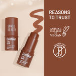 Buy Swiss Beauty Contour It Up Stick Contour - Walnut Brown, 8 gm | Sculpts & Defines | With Hyaluronic Acid & Vitamin E - Purplle