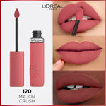 Buy L’Oreal Paris Infallible Matte Resistance Liquid Lipstick, Major Crush 120, 5 ml - Purplle