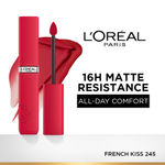 Buy L’Oreal Paris Infallible Matte Resistance Liquid Lipstick, French Kiss 245, 5 ml - Purplle