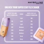 Buy Maybelline New York Super Stay Flex Powder Foundation Compact, 110, Full Coverage, 30H Full Coverage, Perfect for Oily Skin, Waterproof & Sweatproof - 9 gm - Purplle