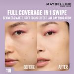 Buy Maybelline New York Super Stay Flex Powder Foundation Compact, 110, Full Coverage, 30H Full Coverage, Perfect for Oily Skin, Waterproof & Sweatproof - 9 gm - Purplle