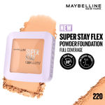 Buy Maybelline New York Super Stay Flex Powder Foundation Compact, 220, Full Coverage, 30H Full Coverage, Perfect for Oily Skin, Waterproof & Sweatproof - 9 gm - Purplle