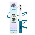 Buy Elitty Beauty Teal Matte Pop Coloured Eyeliner -Teal Appeal (4 ml) - Purplle