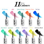 Buy Elitty Beauty Blue Pop Colored Lush Lashes Mascara - No Cap - 5 gm - Purplle