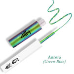 Buy Elitty Beauty Green- Blue Ombre Holographic Eyeliner -Aurora (4 ml) - Purplle