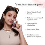 Buy Elitty Beauty Red Liquid Matte Lipstick | Transferproof, Smudgeproof & Lightweight | One Night Stand - 4 ml - Purplle