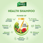 Buy Dabur Vatika Health Shampoo - 340 ml & Conditioner - 180 ml Value Pack | For 10X Stronger & Smoother Hair | Repairs Hair Damage, Controls Frizz | For All Hair Types | Goodness of Henna & Amla (Combo of 2) - Purplle