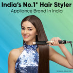 Buy Vega 3 in 1 Hair Styler for Women | Straightener, Curler and Crimper, Suitable for All Hair Types, Gold-Black (VHSCC-01) - Purplle