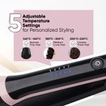 Buy Vega Hair Straightener for Women- 5 Temperature Settings,Ceramic Coated Floating Plates & Quick Heat Up, Suitable for All Hair Types,Black, (Diva Shine VHSH-36) - Purplle