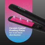 Buy Vega Adore Hair Straightener for Women with Ceramic Coated Plates & Quick Heat-Up, Power ON/OFF Button, Easy Lock Button, 1 Year Warranty, (VHSH-18), (Made in India) - Purplle