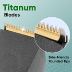 Buy Vega P2 Beard Trimmer for Men with 160 Mins Runtime, Titanium Blades & 40 Length Settings, Battery Powered, Cord and Cordless Use, 2 Comb Attachment, (Power Series P2, VHTH-26) | Gift for men - Purplle