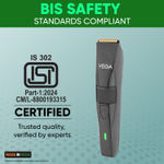 Buy Vega P2 Beard Trimmer for Men with 160 Mins Runtime, Titanium Blades & 40 Length Settings, Battery Powered, Cord and Cordless Use, 2 Comb Attachment, (Power Series P2, VHTH-26) | Gift for men - Purplle