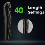 Buy Vega P2 Beard Trimmer for Men with 160 Mins Runtime, Titanium Blades & 40 Length Settings, Battery Powered, Cord and Cordless Use, 2 Comb Attachment, (Power Series P2, VHTH-26) | Gift for men - Purplle