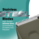 Buy Vega P1 Battery Powered Beard Trimmer for Men with 160 Mins Runtime & 40 Length Settings, 2 Beard Comb, Travel Friendly, Cord & Cordless Use, (Power Series P1, VHTH-25) | Gift for men - Purplle