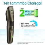 Buy Vega P1 Battery Powered Beard Trimmer for Men with 160 Mins Runtime & 40 Length Settings, 2 Beard Comb, Travel Friendly, Cord & Cordless Use, (Power Series P1, VHTH-25) | Gift for men - Purplle