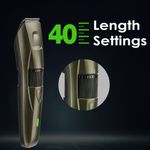 Buy Vega P1 Battery Powered Beard Trimmer for Men with 160 Mins Runtime & 40 Length Settings, 2 Beard Comb, Travel Friendly, Cord & Cordless Use, (Power Series P1, VHTH-25) | Gift for men - Purplle