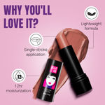 Buy Elle18 Color Pop Matte Lip Color, P25, Rose Nude, 4.3 gm - Purplle