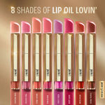 Buy Lakme 9to5 Overtime Shine Tinted Lip Oil With Vitamin E, Shea Butter and Hyaluronic Acid, For Hydrated and Glossy Lips - Brick Rouge - 5.3 ml - Purplle