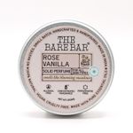 Buy The Bare Bar Rose Vanilla Solid Perfume – 20 gm | With Mango Butter, Coconut & Almond Oils | Soft Floral Scent | Natural, Alcohol-Free - Purplle