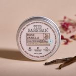 Buy The Bare Bar Rose Vanilla Solid Perfume – 20 gm | With Mango Butter, Coconut & Almond Oils | Soft Floral Scent | Natural, Alcohol-Free - Purplle