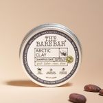 Buy The Bare Bar Arctic Clay Shampoo Bar – 25 gm With Blue Clay, Spirulina & Aloe Vera | Detoxifying & Volumizing Solid Shampoo | Sulfate-Free & Travel-Friendly - Purplle