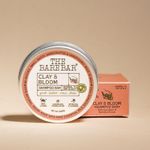 Buy The Bare Bar Clay & Bloom Shampoo Bar – 25 gm With Rose Clay, Rose Oil, Coconut Oil & Cocoa Butter | Nourishing & Soothing Solid Shampoo | Sulfate-Free & Travel-Friendly - Purplle