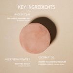 Buy The Bare Bar Clay & Bloom Shampoo Bar – 25 gm With Rose Clay, Rose Oil, Coconut Oil & Cocoa Butter | Nourishing & Soothing Solid Shampoo | Sulfate-Free & Travel-Friendly - Purplle
