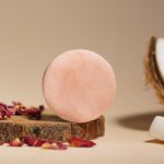 Buy The Bare Bar Clay & Bloom Shampoo Bar – 25 gm With Rose Clay, Rose Oil, Coconut Oil & Cocoa Butter | Nourishing & Soothing Solid Shampoo | Sulfate-Free & Travel-Friendly - Purplle