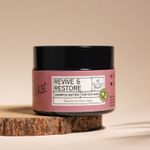 Buy The Bare Bar Revive & Restore Shampoo Butter – 50 gm With Glycerin & Avocado Oil | Ultra-Moisturizing Cream Shampoo | Sulfate-Free & Nourishing Cleanser for Dry, Damaged Hair - Purplle