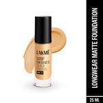 Buy Lakme Forever Matte Longwear Foundation, Natural Marble, 25 ml - Purplle