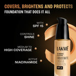 Buy Lakme Forever Matte Longwear Foundation, Natural Marble, 25 ml - Purplle