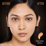 Buy Lakme Forever Matte Longwear Foundation, Natural Shell, 25 ml - Purplle