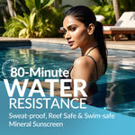 Buy Qurez 100% Mineral Sunscreen SPF 50 PA+++ 50 gm | Lightweight, UVA UVB Broad Spectrum, Blue Light & IR Protection | for Oily, Dry, Sensitive, Acne-prone Skin | Water resistant | Kids Friendly - Purplle