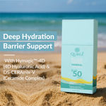 Buy Qurez Fluid Tinted Mineral Sunscreen SPF 50 PA++++ 50 ml | Dewy Finish, No Oxybenzone, No OMC, UVA & UVB Protection for All Skin Types | Dermatologically Tested & Pregnancy Safe | For Men & Women - Purplle