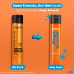 Buy Matrix Mega Smooth Shampoo for Frizzy, Dry Unmanageable Hair | Defy Frizz for 4 Days | Used by 1 Lakh Hairstylists* | with Shea Butter and Amino Acid, 350 ml - Purplle