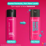 Buy Matrix Insta Cure Professional Liquid Protein Shampoo for Damaged Hair| Ditch Damage from the 1st Use*| Reduced Split Ends, Breakage, Knotting, 200 ml - Purplle