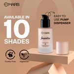 Buy MARS SPF50 PA++++ High Coverage Liquid Foundation | Blemish Free & Blendable Foundation for Makeup (40 ml) (SHADE-02) - Purplle