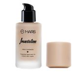 Buy MARS High Coverage Liquid Foundation | Blemish Free & Blendable Foundation for Makeup (40 ml) (SHADE-02) - Purplle