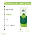 Buy Alite Neem Face Scrub with Aloevera Cucumber Extract Fights Breakouts Clear Skin Scrub (70 gm) Pack of 2 - Purplle
