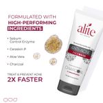 Buy Alite Anti-Acne Face Wash with Black Charcoal Beads | Acne Prevention & Detoxification | Dermatologically Tested 70 gm - Purplle