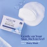 Buy MEGLOW LUXURIOUS CREAM BATHING BAR 75 gm Pack of 4 - Purplle