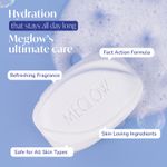 Buy MEGLOW LUXURIOUS CREAM BATHING BAR 75 gm Pack of 4 - Purplle