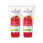 Buy MEGLOW FRUIT FACE WASH 70 gm Pack of 2 - Purplle