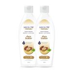 Buy MEGLOW BODY LOTION (SHEA BUTTER) 150 ml Pack of 2 - Purplle