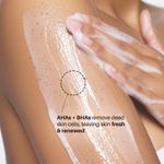 Buy DermDoc Exfoliglow Body Wash with 2% Lactic Acid (AHA) & 1% Salicylic Acid (BHA) gently exfoliates, clears clogged pores, and removes dead skin cells. It fades dark spots, improves skin texture, hydrate - Purplle