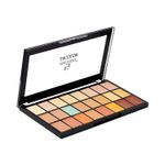 Buy Half N Half Full Cover Concealer Makeup Kit Multicolour Palette, Medium-Dark (20.5 gm) - Purplle