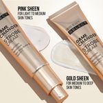 Buy Swiss Beauty Select Game Changer Strobe Cream Enriched With Vitamin C | 35 gm, Pink Sheen - Purplle